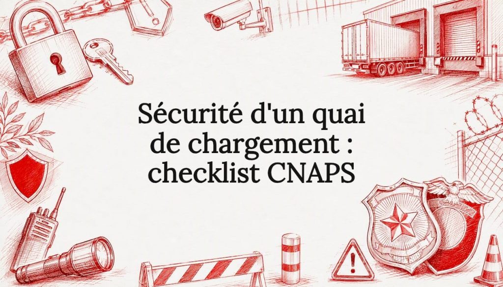 Security d’un quai de chargement : checklist CNAPS